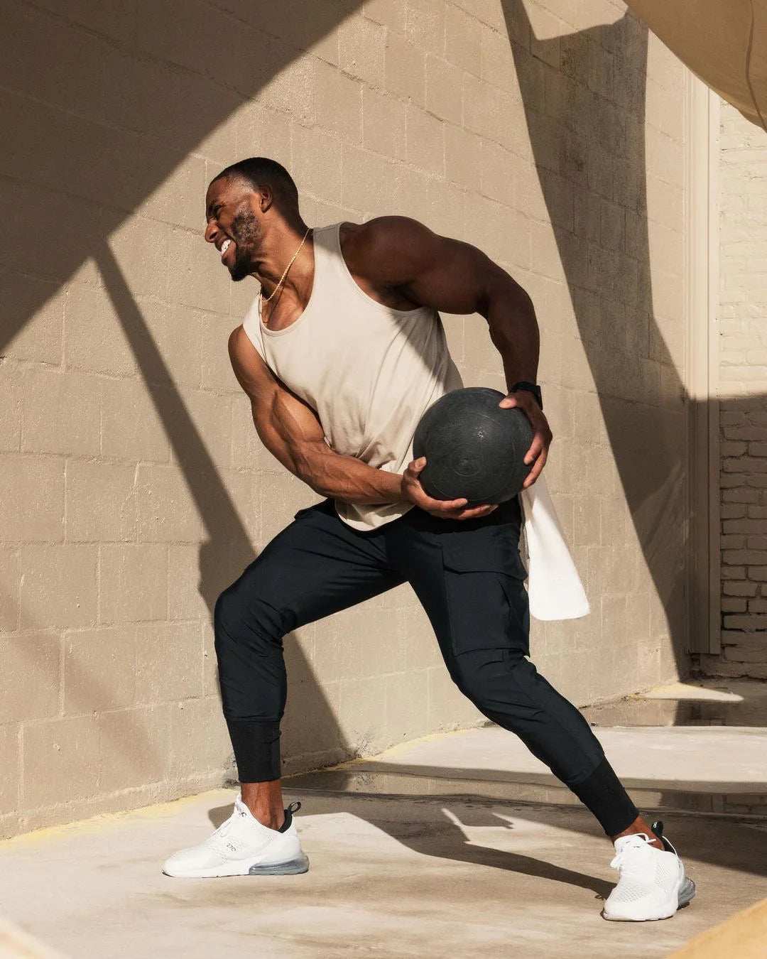 Pantalones deportivos de camuflaje para hombre