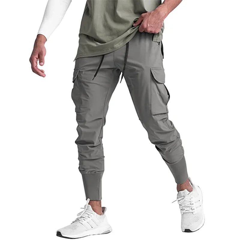 Pantalones deportivos de camuflaje para hombre
