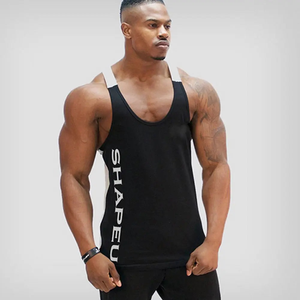 Camiseta sin mangas para hombre SHAPE U