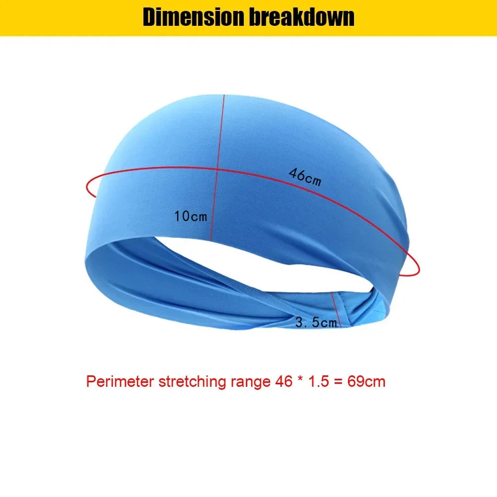 Diademas deportivas elásticas