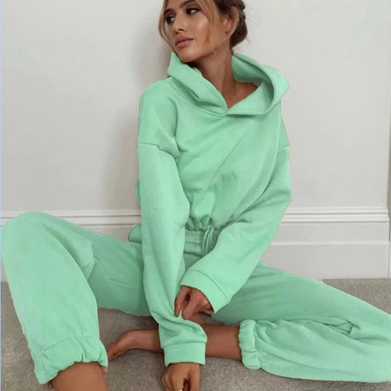 Conjunto de chándal deportivo informal de manga larga