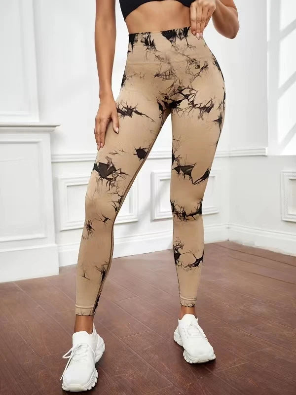 Pantalones de Yoga Tie Dye para mujer