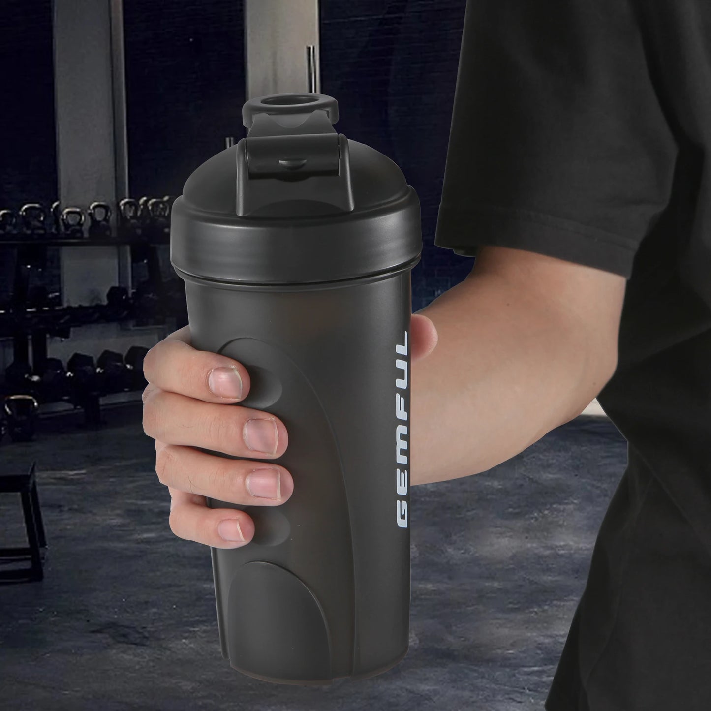Shaker para mezclas de proteínas de 750ml