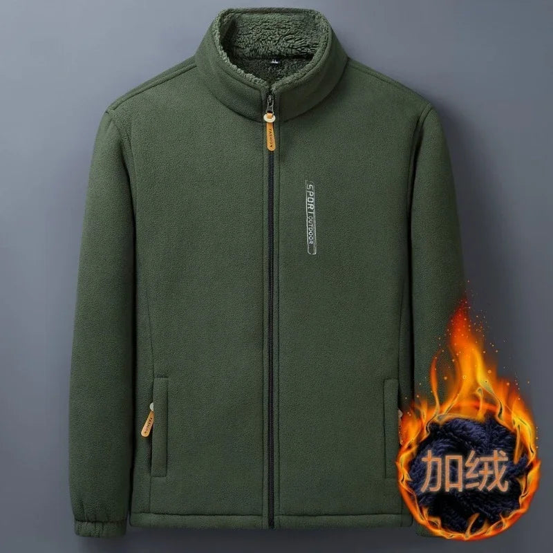 Chaqueta de lana polar