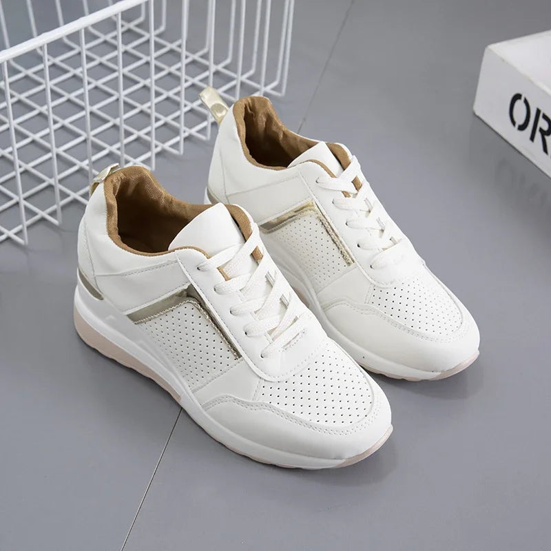 Zapatillas informales con plataforma para mujer