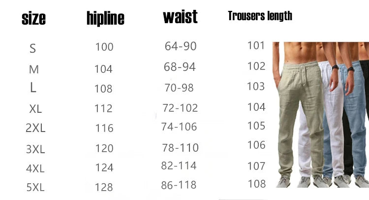 Pantalones deportivos de verano para hombre