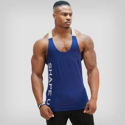 Camiseta sin mangas para hombre SHAPE U