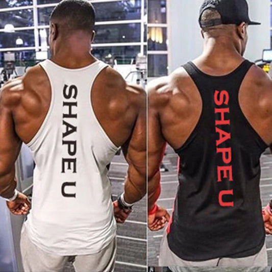 Camiseta sin mangas para hombre SHAPE U