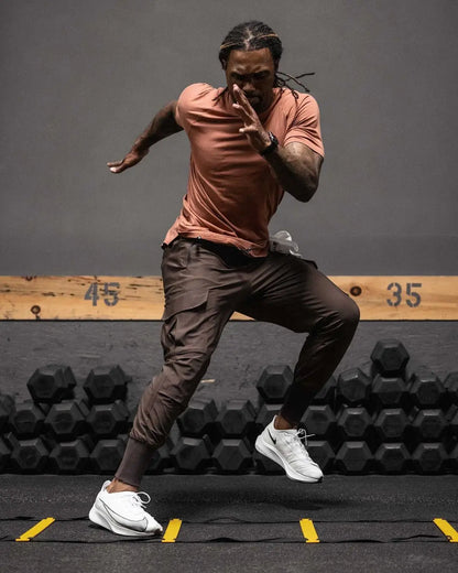 Pantalones deportivos de camuflaje para hombre