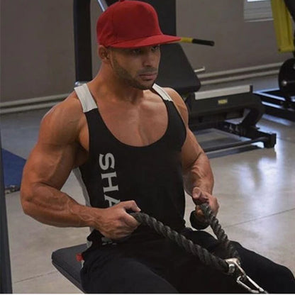 Camiseta sin mangas para hombre SHAPE U