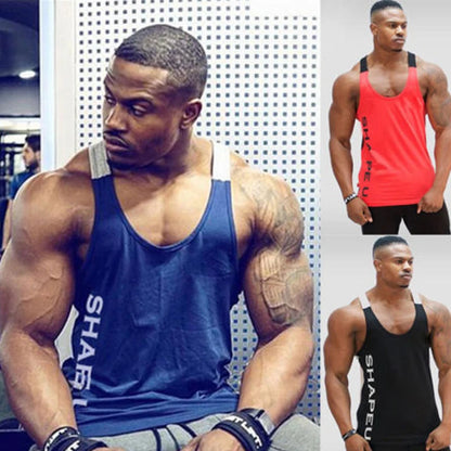 Camiseta sin mangas para hombre SHAPE U