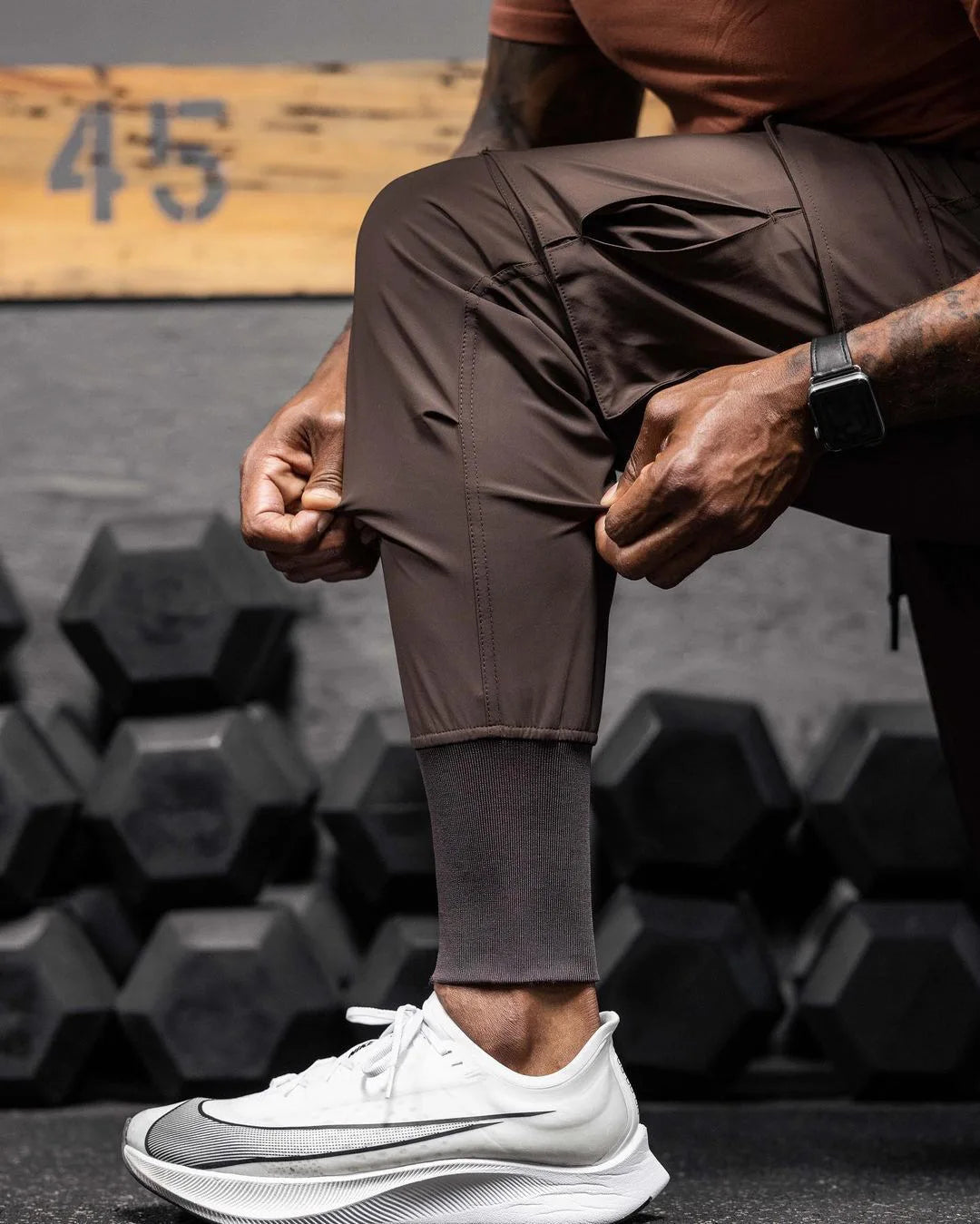 Pantalones deportivos de camuflaje para hombre
