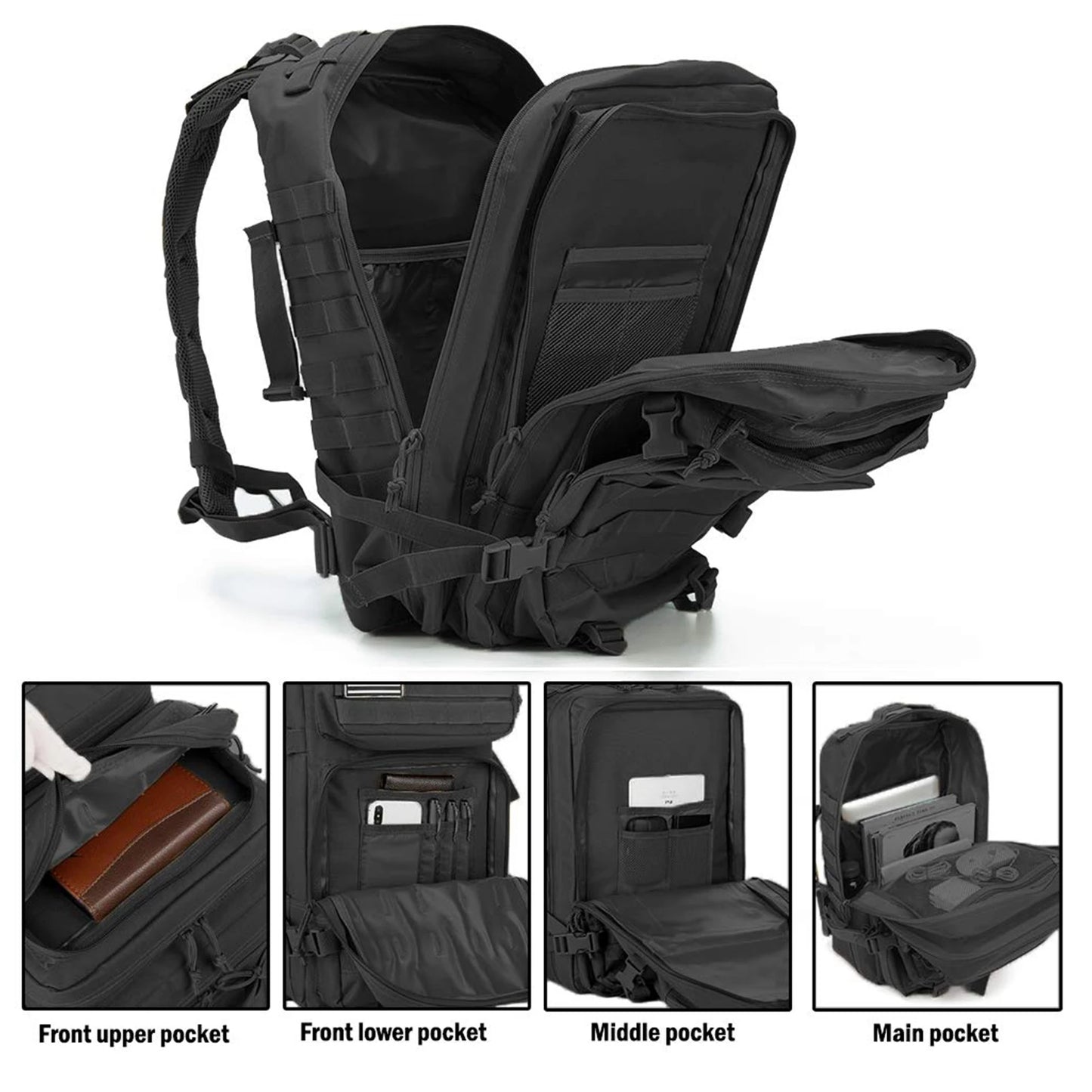 Mochilas tácticas de 45L