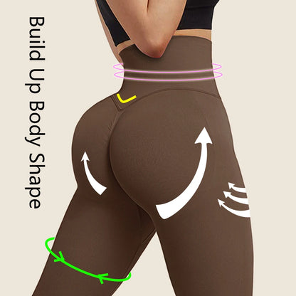 Nuevas mallas deportivas Push Up sin costuras para mujer