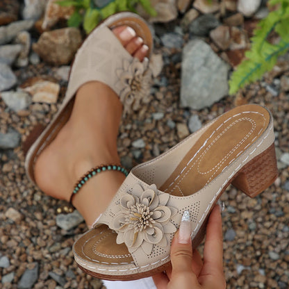 Sandalias con plataforma para mujer