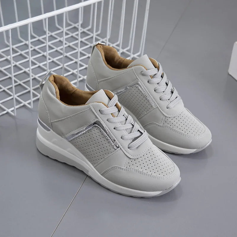 Zapatillas informales con plataforma para mujer