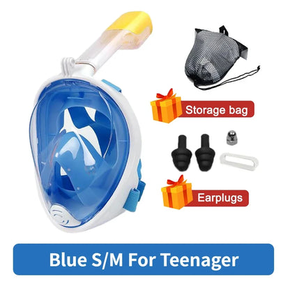 Máscara de buceo profesional para niños y adultos
