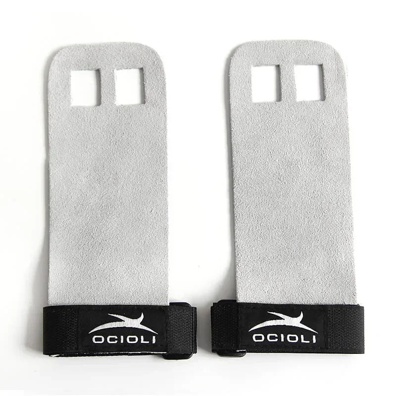 Par de protectores de palma de cuero sintético