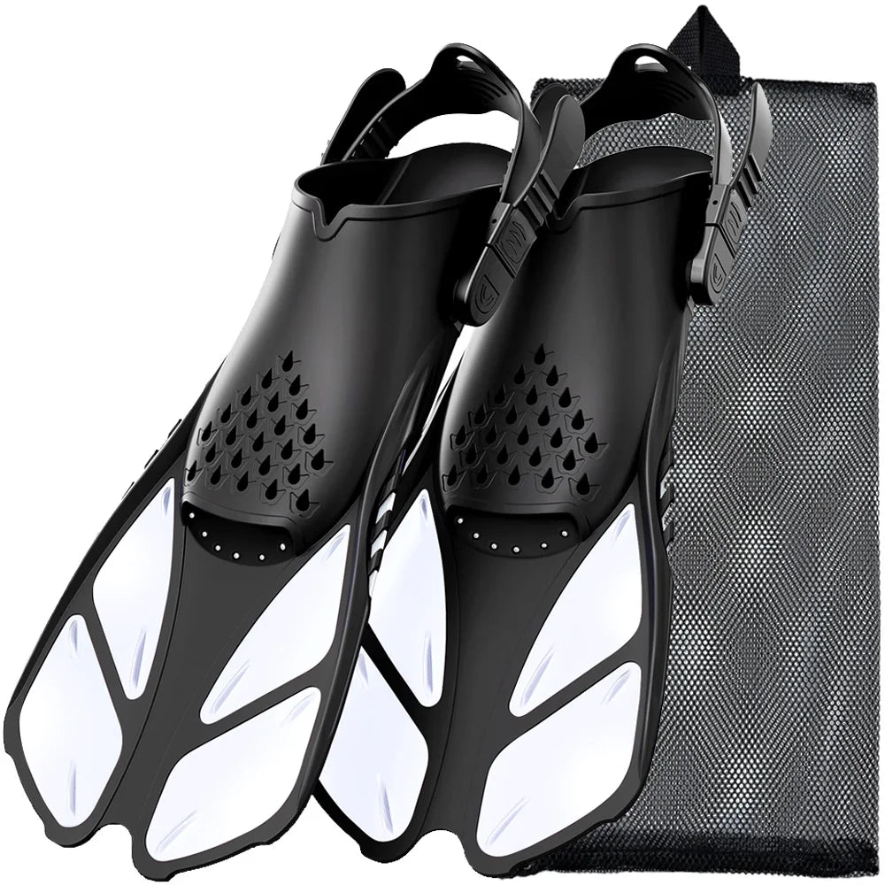 Aletas de snorkel con hebillas ajustables