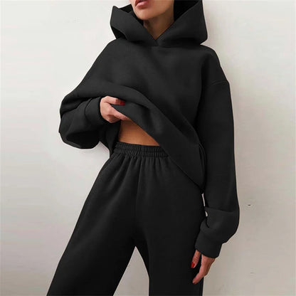 Chándal- sudadera con capucha y pantalón con puño