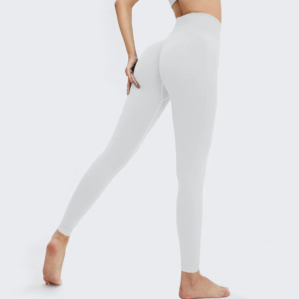 Nuevas mallas deportivas Push Up sin costuras para mujer