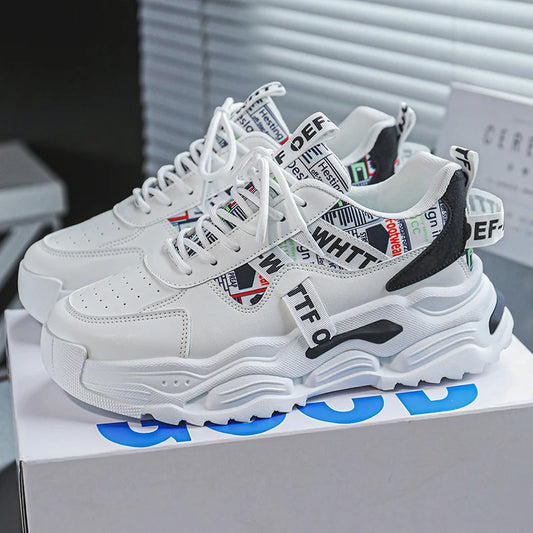 Sneakers con plataforma para hombre
