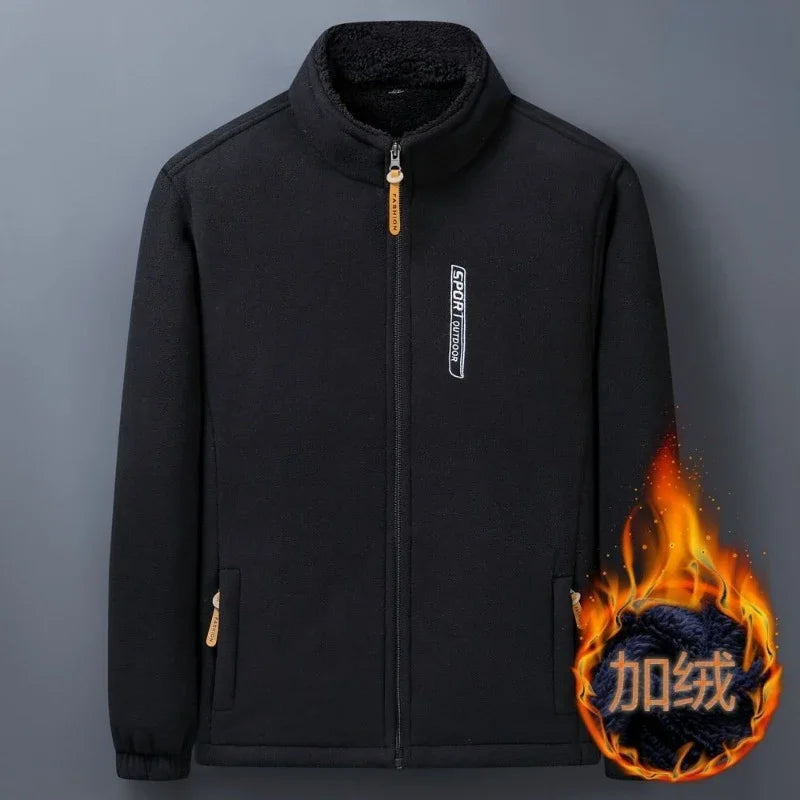 Chaqueta de lana polar