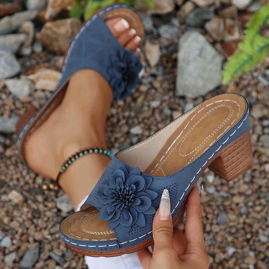 Sandalias con plataforma para mujer
