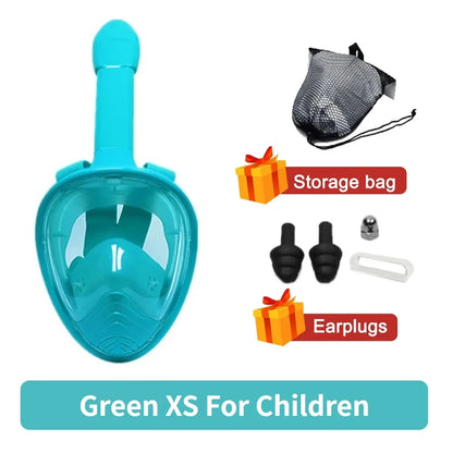 Máscara de buceo profesional para niños y adultos