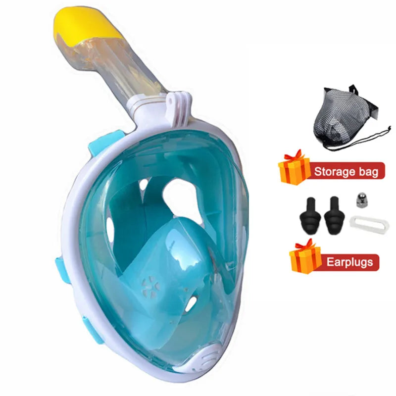 Máscara de buceo profesional para niños y adultos