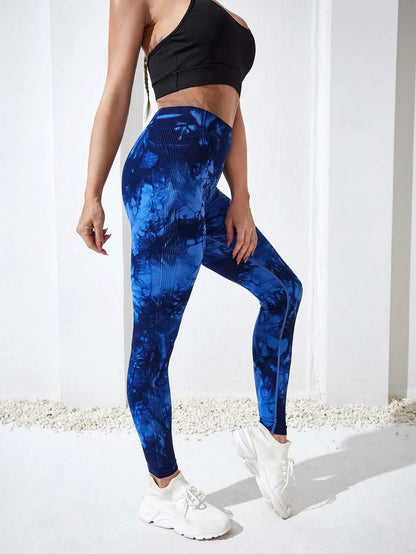 Pantalones de Yoga Tie Dye para mujer