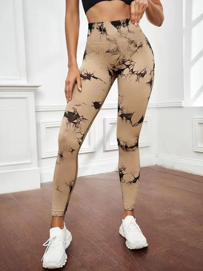 Pantalones de Yoga Tie Dye para mujer