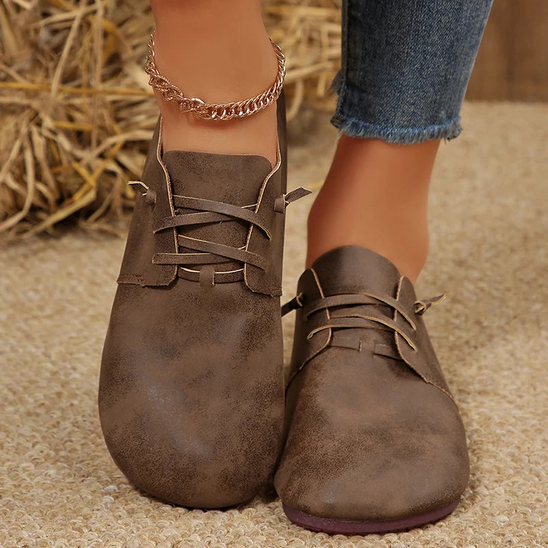 Zapatillas informales planas para mujer