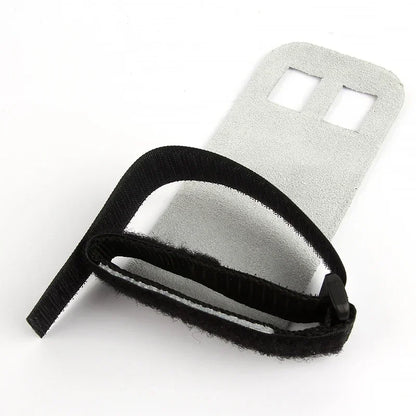 Par de protectores de palma de cuero sintético