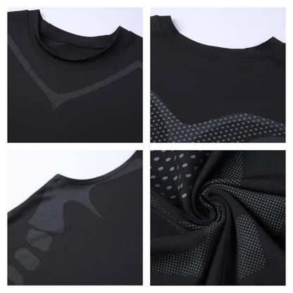 Camiseta sin mangas de compresión para hombre