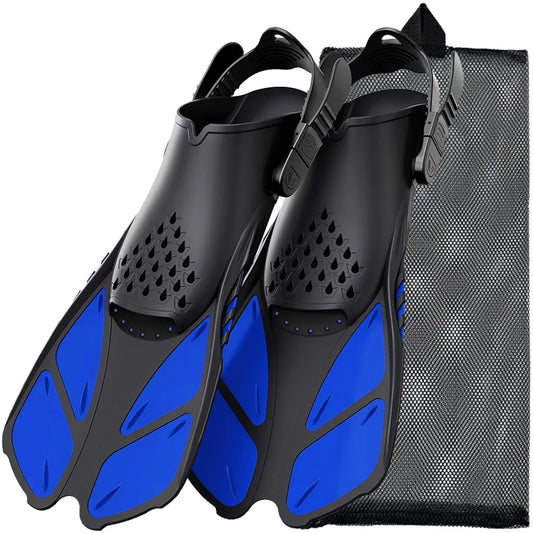 Aletas de snorkel con hebillas ajustables