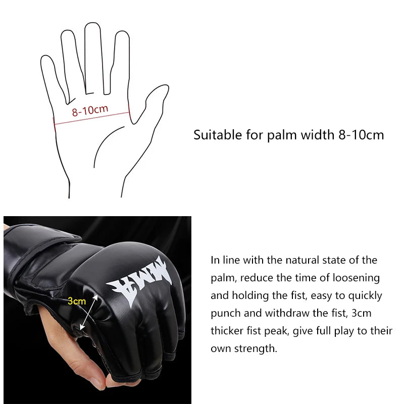 Guantes de grappling MMA