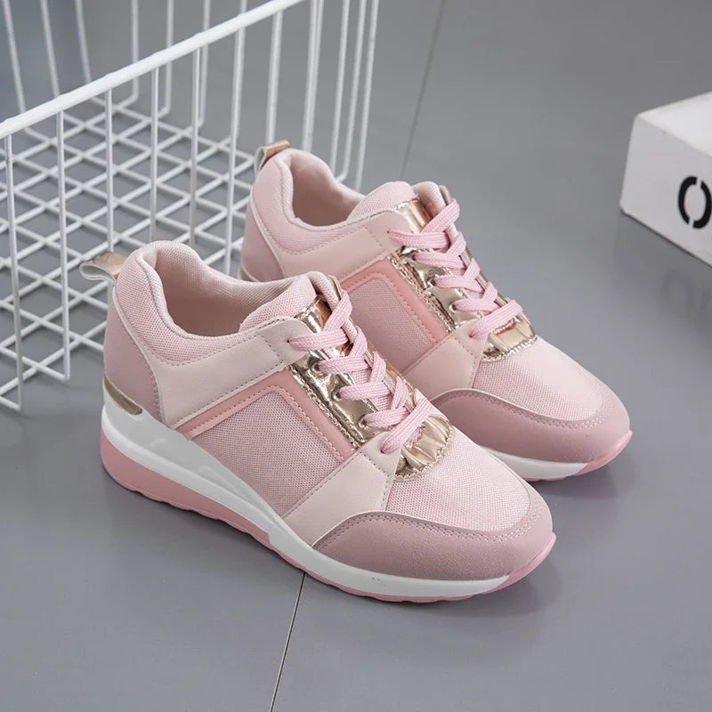 Zapatillas informales con plataforma para mujer