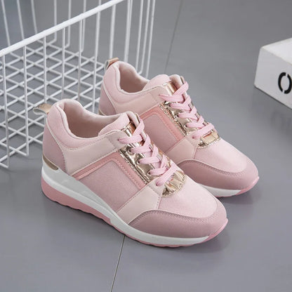 Zapatillas informales con plataforma para mujer