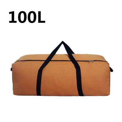 Bolsa de almacenamiento para equipo de acampada.