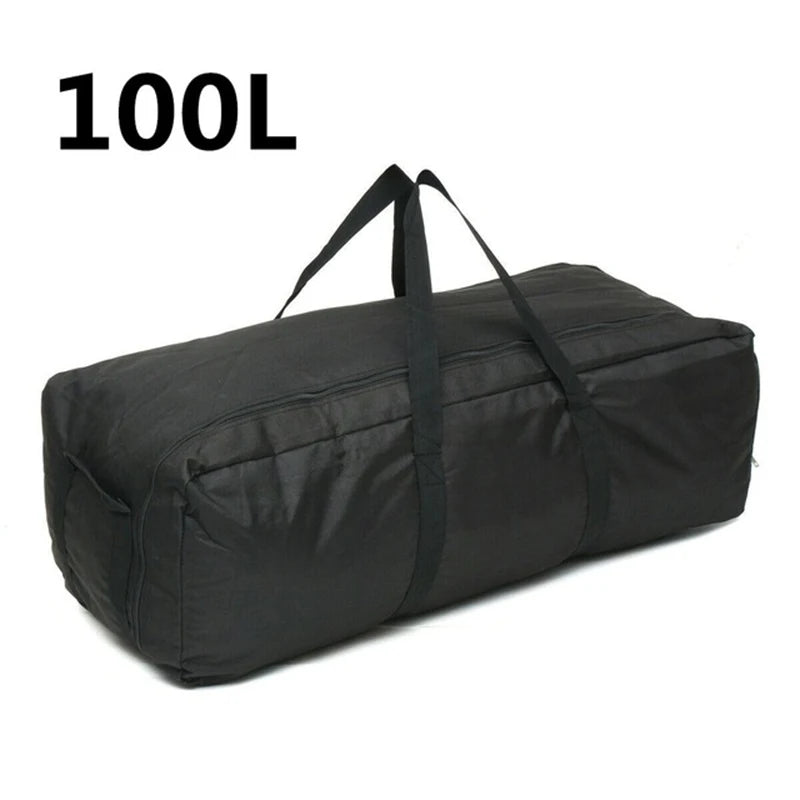 Bolsa de almacenamiento para equipo de acampada.