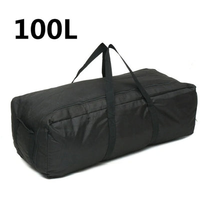 Bolsa de almacenamiento para equipo de acampada.
