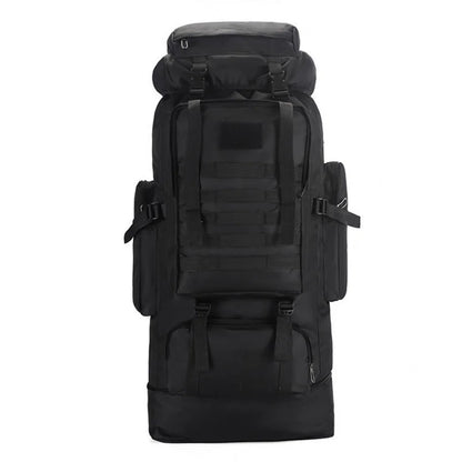 Mochila mimetizada para acampar al aire libre de 100L