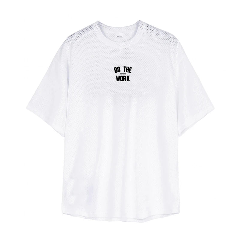Camiseta oversize básica para hombre