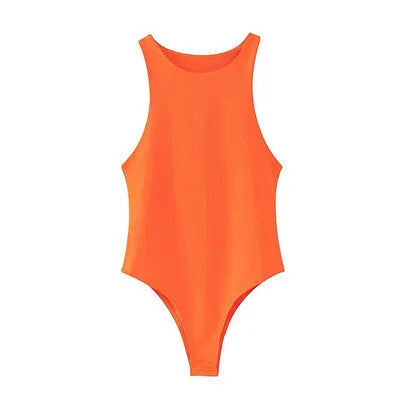 Body sin mangas ceñido