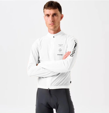 Chaqueta de ciclismo ligera impermeable