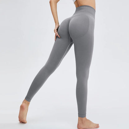 Nuevas mallas deportivas Push Up sin costuras para mujer