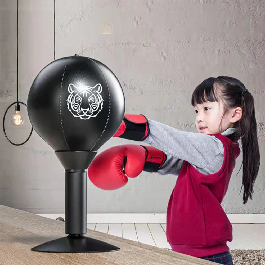 Mini saco de boxeo de escritorio