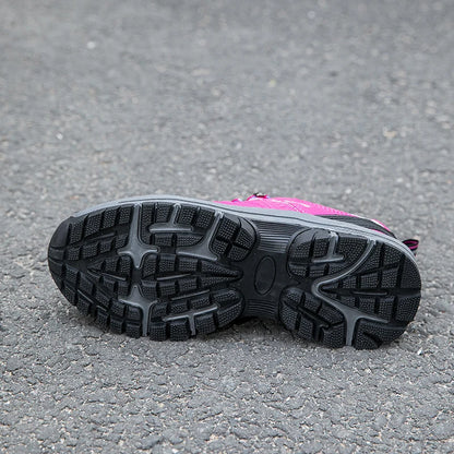Zapatillas para montañismo antideslizante para mujer