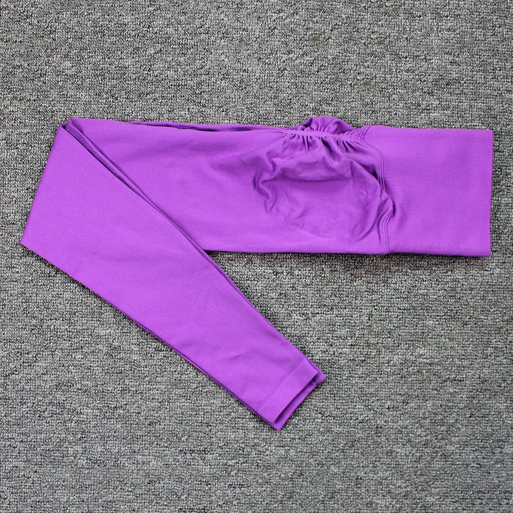 Nuevas mallas deportivas Push Up sin costuras para mujer